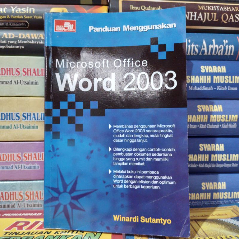 Jual Panduan Menggunakan Microsoft Office Word 2003 | Shopee Indonesia