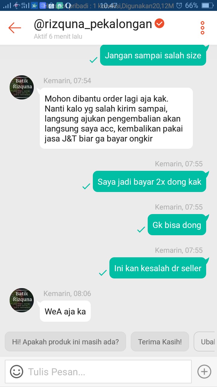 Batik Couple Atasan Blouse Terhits Modern Ready Sampai Xxl