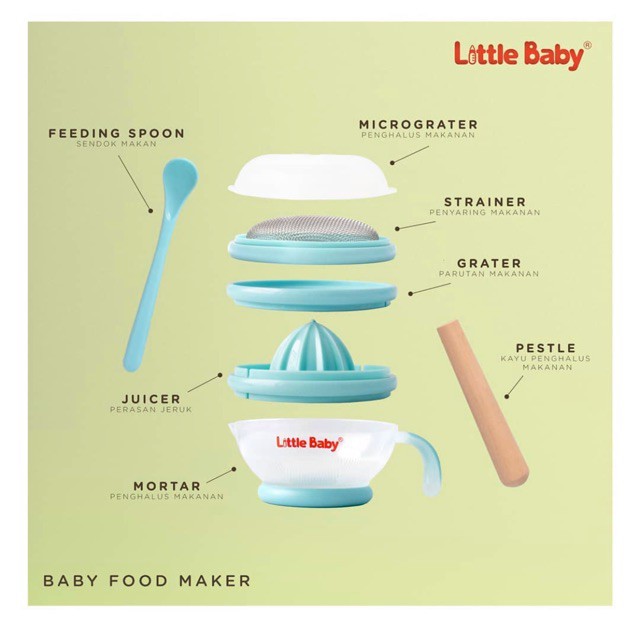 Little Baby Food Maker Alat MPASI / LUSTY BUNNY