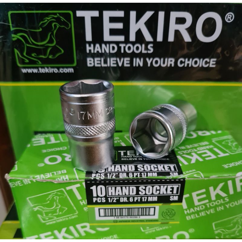 MATA SOCK 17mm TEKIRO 1/2 INCH ORIGINAL