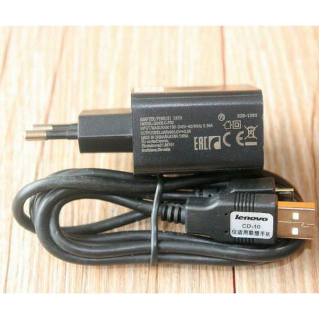 TRAVEL CHARGER LENOVO A6000 || A7000 || VIBE || S820 ORIGINAL 100% 5V 2A