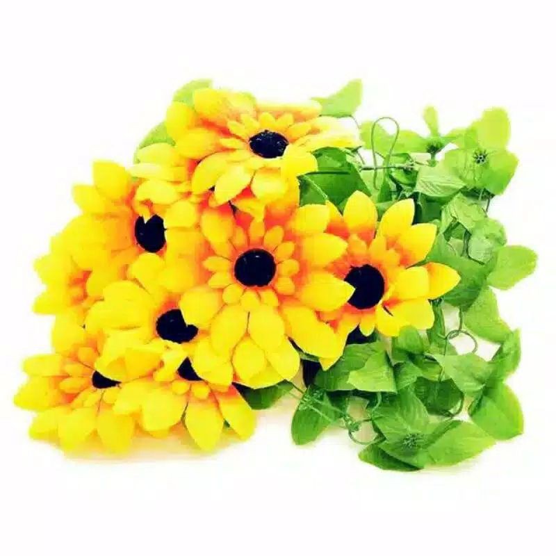 Bunga Matahari Rambat 72 & 26 Bunga / Bunga Artificial-5