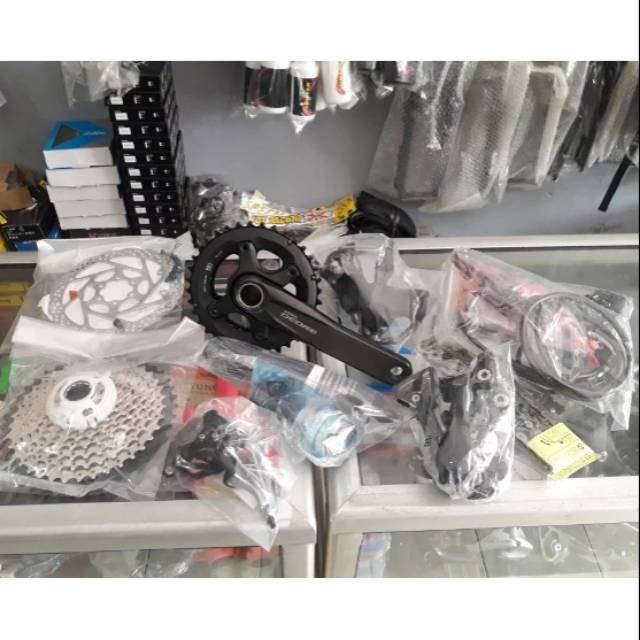 GROUPSET SHIMANO DEORE M-6000 10 SPEED