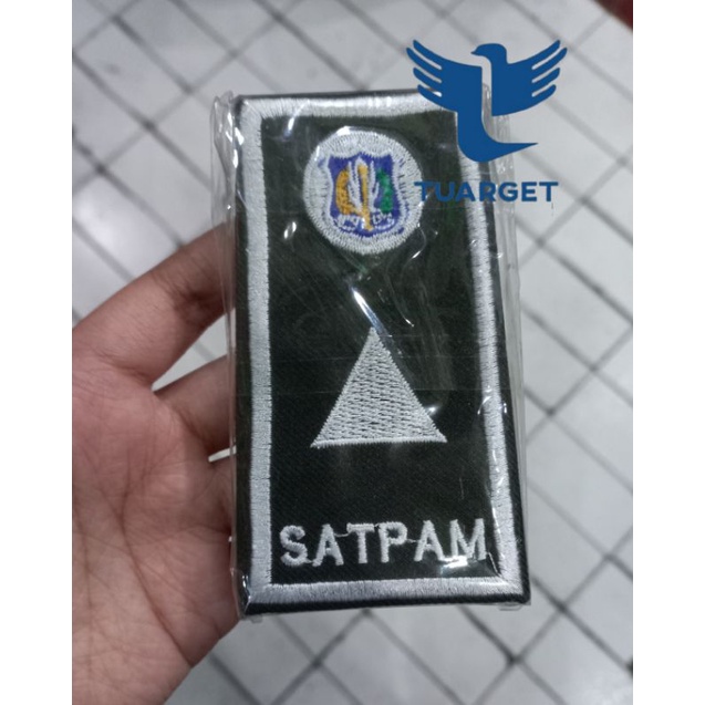 Tanda Pangkat Satpam Pelaksana - Atribut Satpam Terbaru
