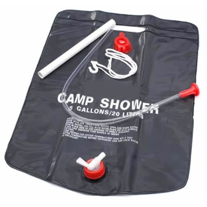 Camp Shower Bag 20 Litres / Tas Air - Black