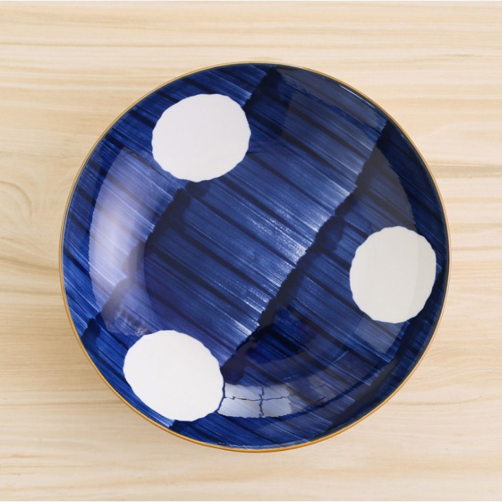 Piring Keramik Jepang / Piring Keramik / Piring Makan Keramik/ Bualt Modern 20cm-3