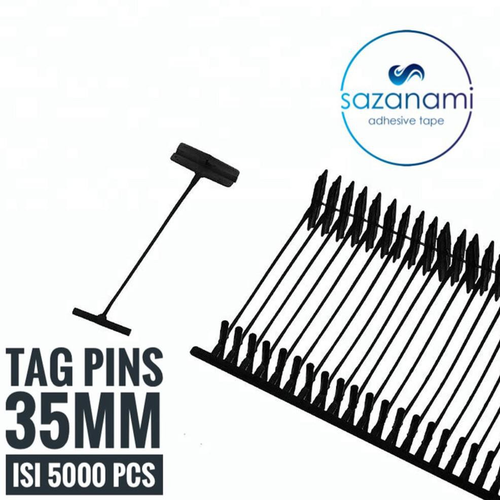 

TERMURAH HITAM 35 TAG PINS ARROW TOP PIN 35MM ISI REFILL TAG GUN HITAM 5000PCS