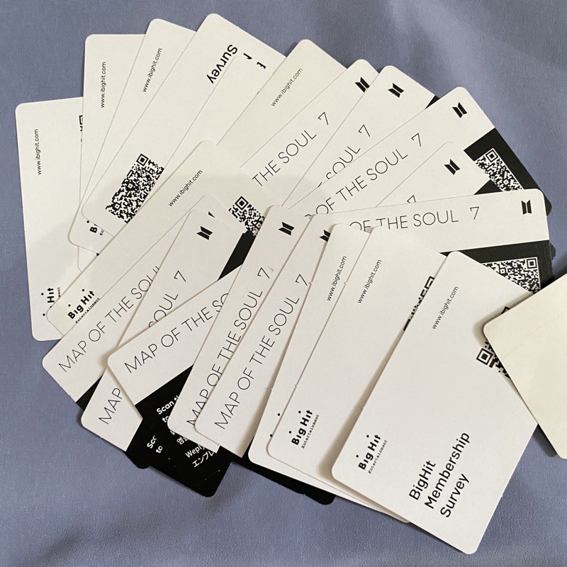 QR CODE CARD CODE QR BTS ALBUM PERSONA TEAR MOTS MOTS7