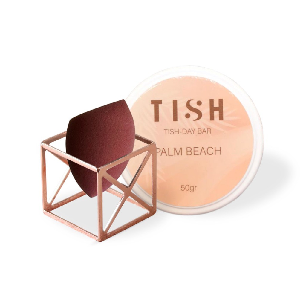 

Tish Delight Set 02 Makeup sponge holder bar soap