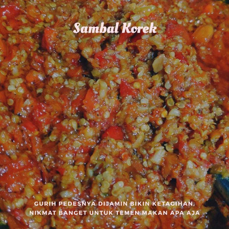 

Sambal Korek / Sambal Barokah Korek / Sambal Rumahan Paling Enak / Sambal Best Seller / Sambal Terlaris