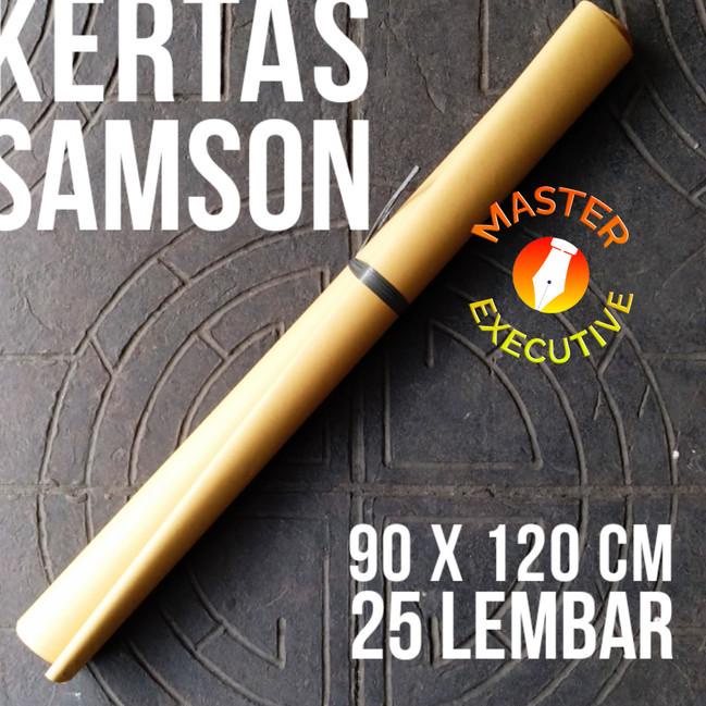 

➺ Kertas Coklat Samson 90 x 120 cm 80 gsm - Bungkus Paket / Bahan Amplop ♪