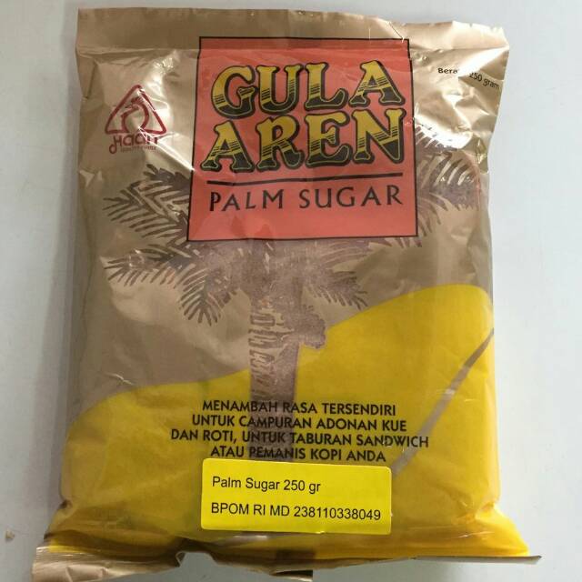 

Gula aren/palm sugar 250g merk HAAN