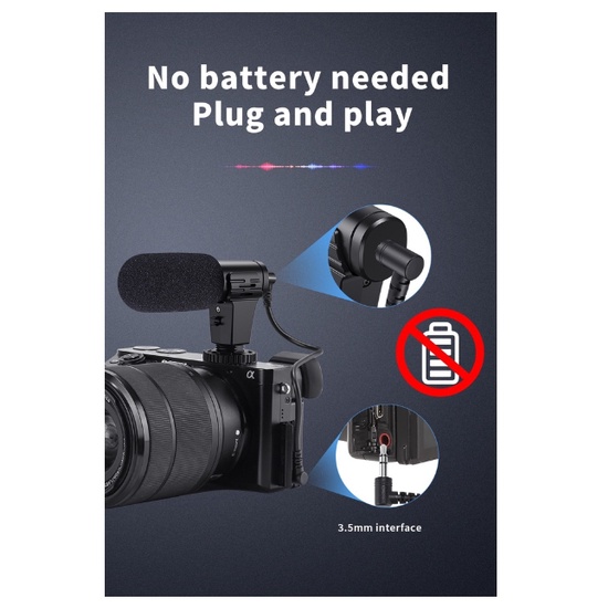 Vlogging KIT Alat Paket Vlog Hp Lengkap Youtuber Vloger Handphone 5 in 1 Item LED Video Light Phone Holder Tripod Microphone Remote Shutter-3