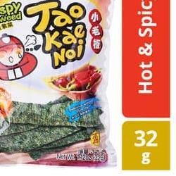 

❅ Tao Kae Noi Crispy Seaweed Original / Hot Spicy Flavour 32gram ➥