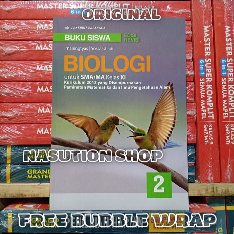 Jual Buku Siswa Biologi Kelas 2 Xi 11 Sma K13 Edisi Revisi Erlangga