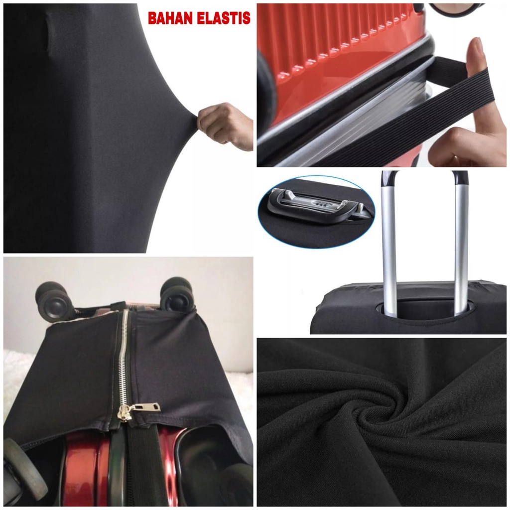 Sarung PELINDUNG koper / Modern elastis / Cover koper import