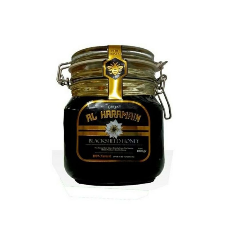 

Madu Habbatussauda Asli | Blackseed Honey | Madu Al Haramain 1 kg