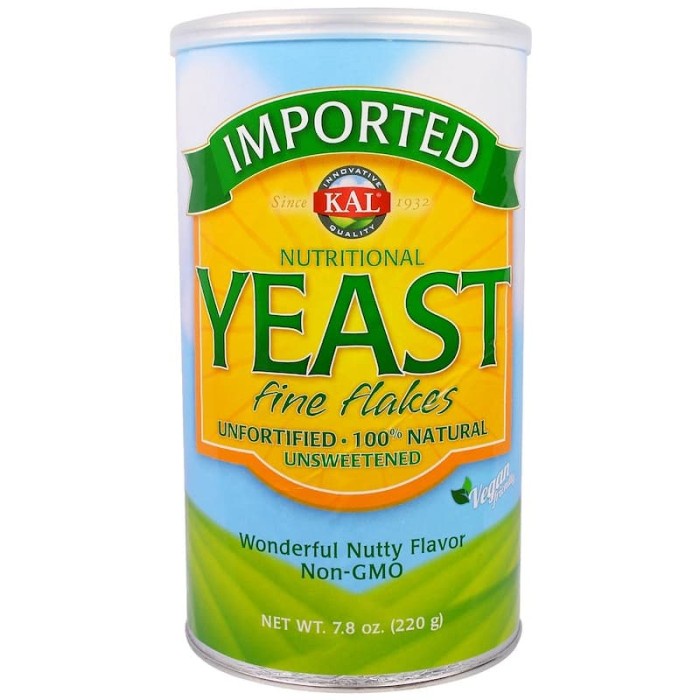 KAL Nutritional Yeast Flakes 220g / Bragg Nutritional Yeast Seasoning