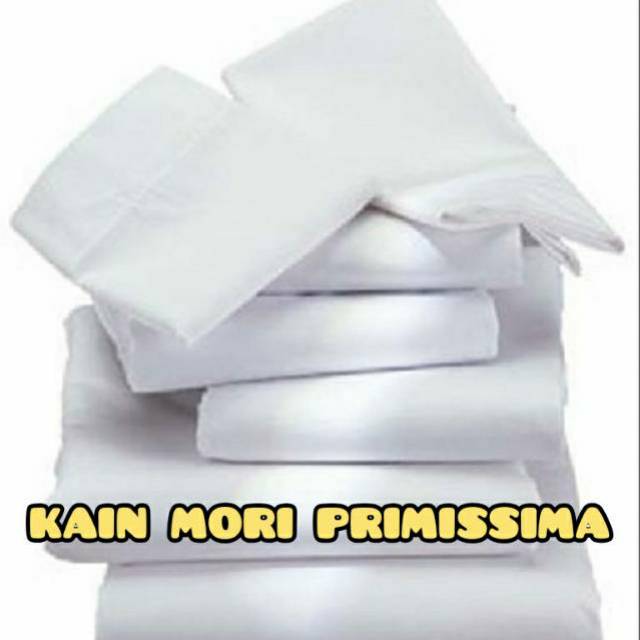 Kain Putih Polos Kain Putih Primissima Bahan Katun Primissima Mori Primis Mori Primissima Shopee Indonesia