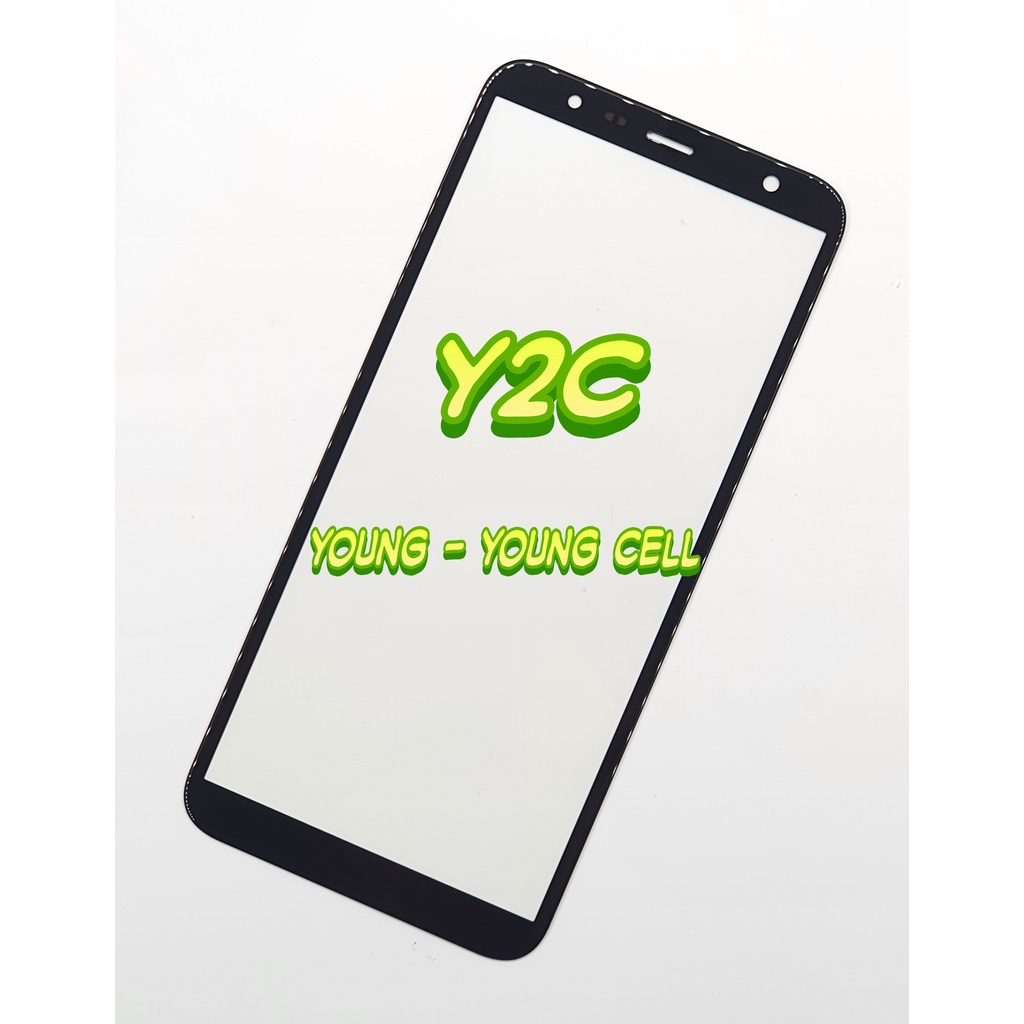 GLASS TS + OCA SAMSUNG GALAXY J4+ / J6+ / J4 PLUS / J6 PLUS / J415 J610 / KACA LCD TC TOUCHSCREEN / TASKRIN / TC