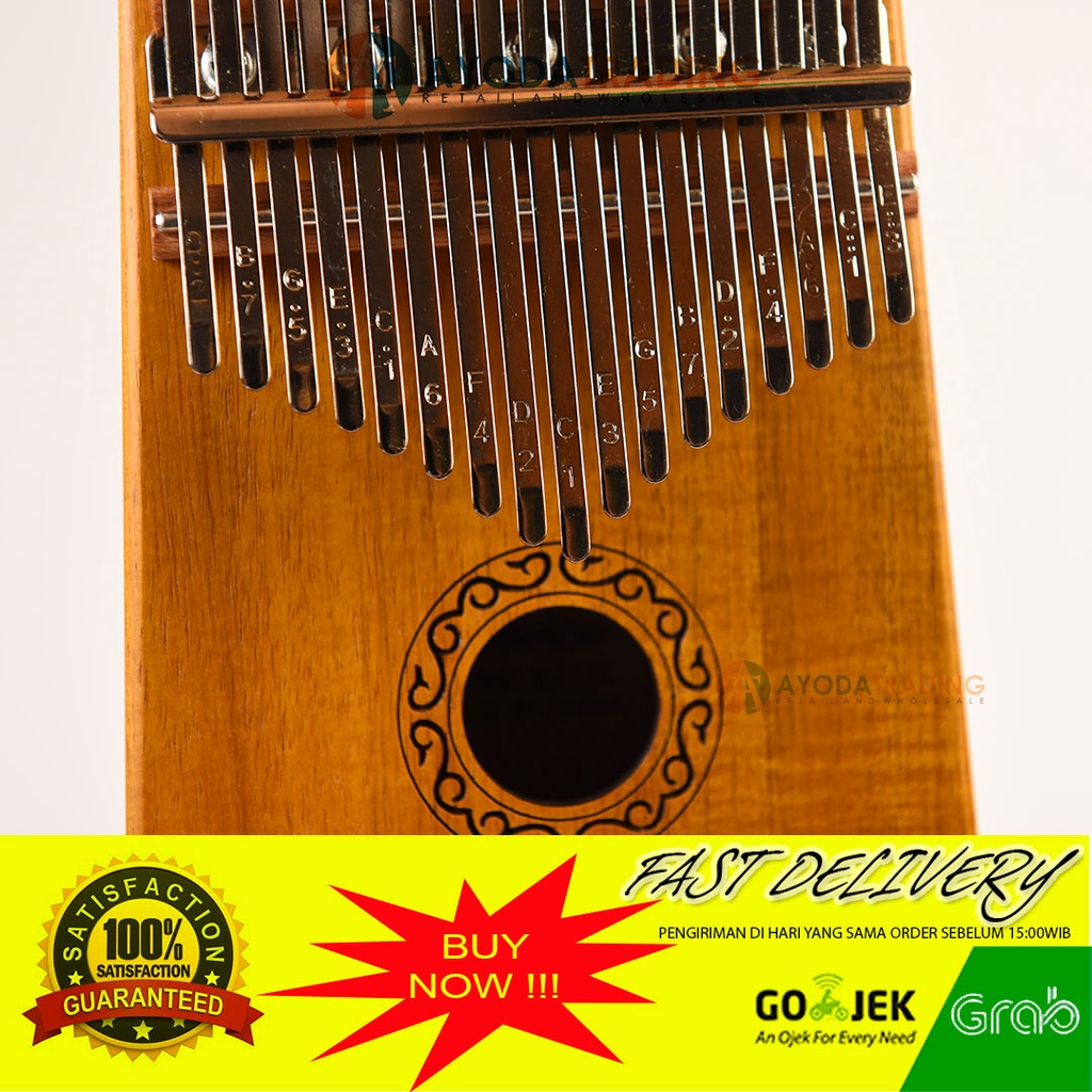 Kalimba K17K Kayu Akasia Original 17key