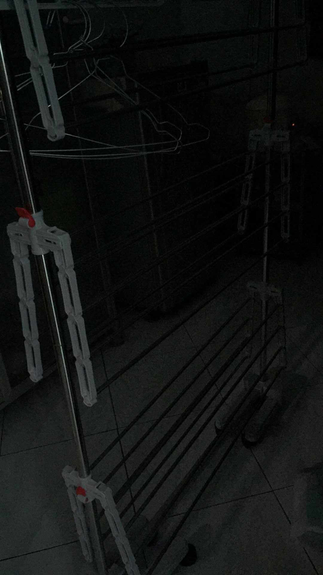 Dolee Fun Jemuran Baju Stainless Handuk Lipat Portable Korea