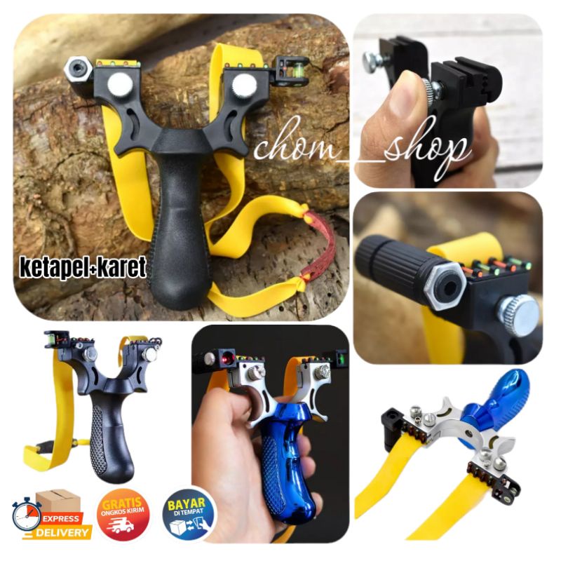 ketapel/ketapel QTT/ketapel ikan/slingshoot/ketapel blue/black/ketapel