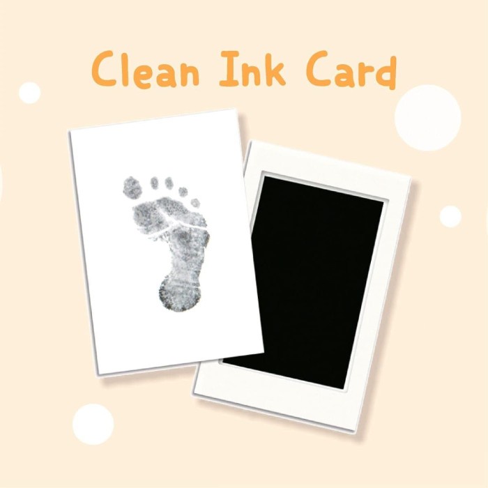 

(TERLARIS) baby clean ink card