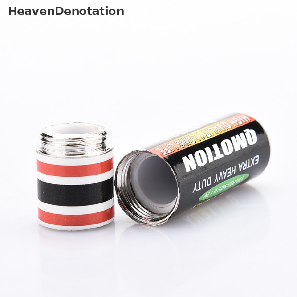 [HeavenDenotation] Hidden Container Case Secret Stash Diversion Safe AA Battery Pill Box Gift New