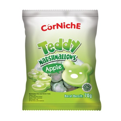 

Corniche Teddy apple Marshmallow 70 gram