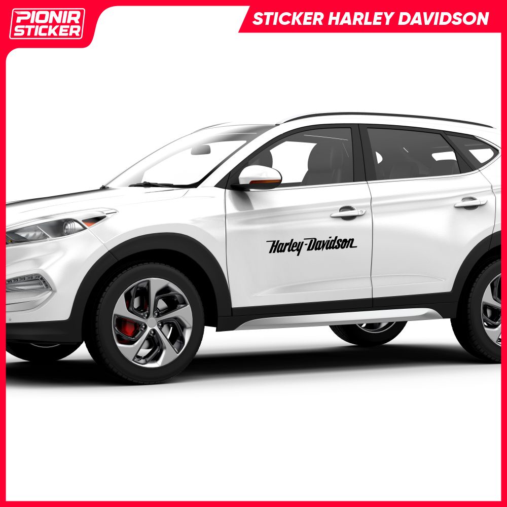 Stiker Harley Davidson Mobil Cutting Sticker Motor HarleyDavidson Keren