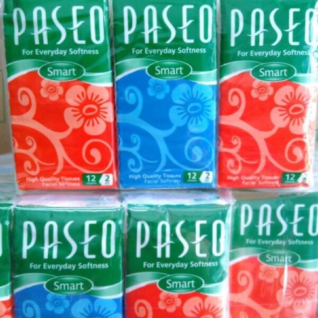 Isi 6 Pc Tissue PASEO Pocket - Tissue Saku - Paseo Kecil - MURAH - Tissue Facial