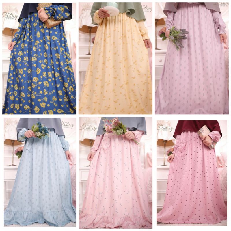 Ditsy Nightgown  Maret dan Januari 2021