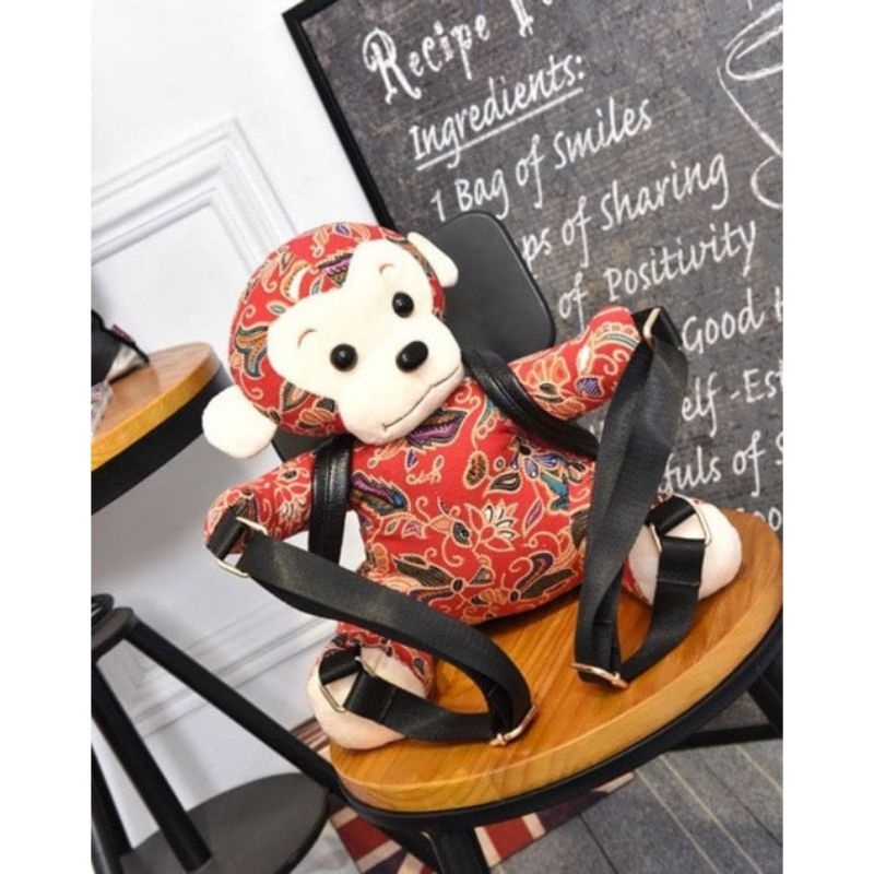Tas ransel monyet import