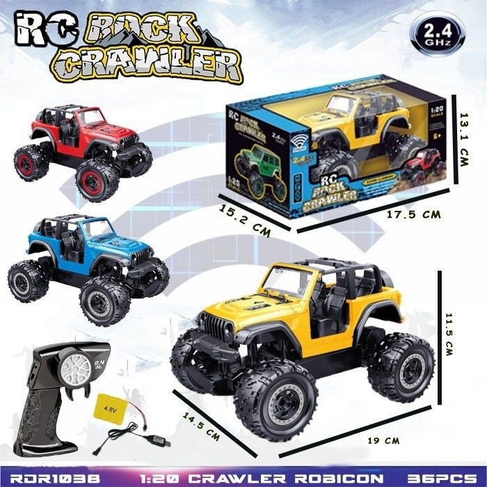 Rc Offroad Robicon Murah | Mobil Remote Kontrol Jeep 2.4ghz MAINAN MOBIL MURAH