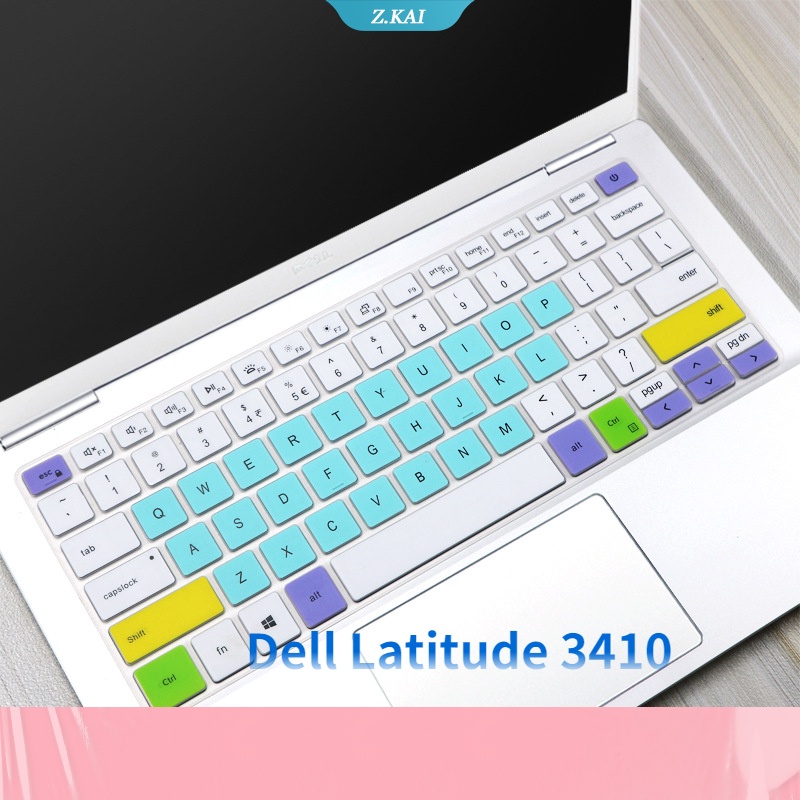 Skin Silikon Pelindung Keyboard Laptop Dell Latitude 3410 14 &quot;Anti Debu Bisa Dicuci