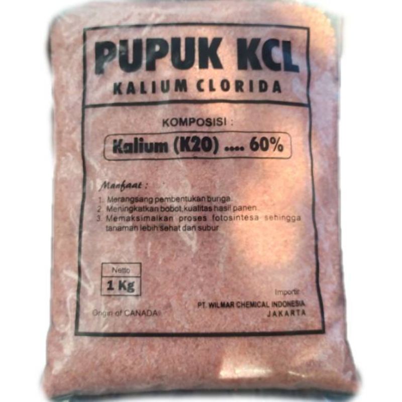 Pupuk kcl kemasan 500gram