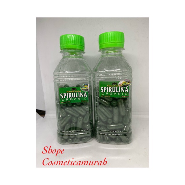 [ original ] harga perbotol / spirulina masker - masker spirulina origina - spirulina mask