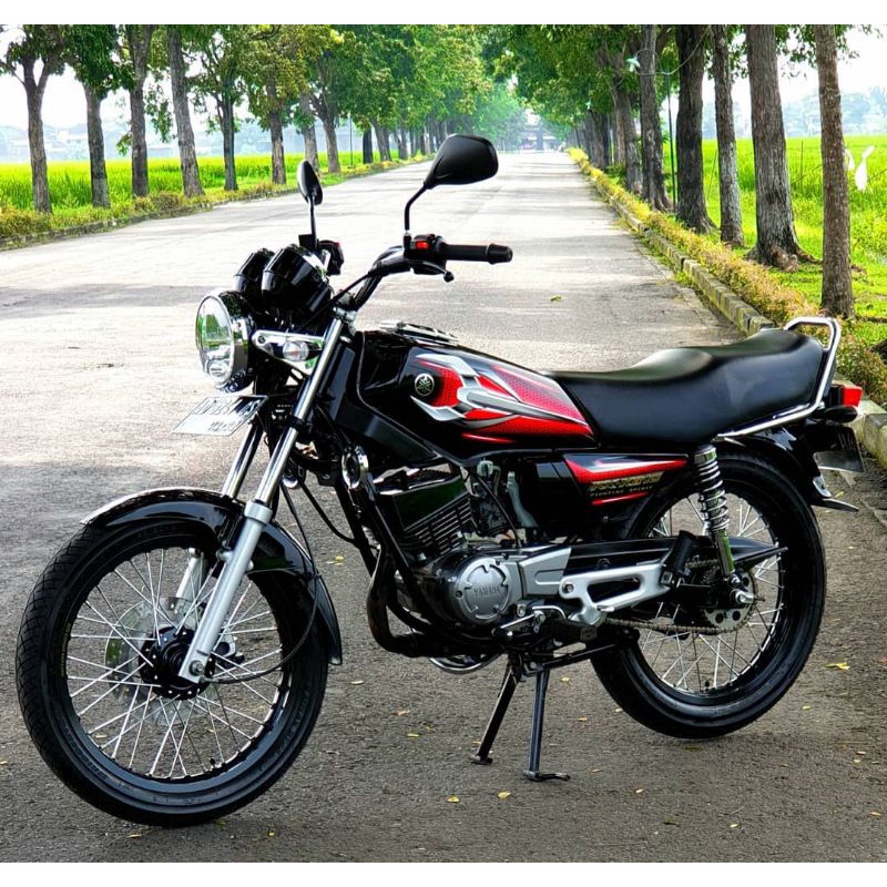 Striping Lis Sticker Standar Ori Yamaha RX-KING 2007 Merah Striping Rx King Sticker Rx King Decal Rx