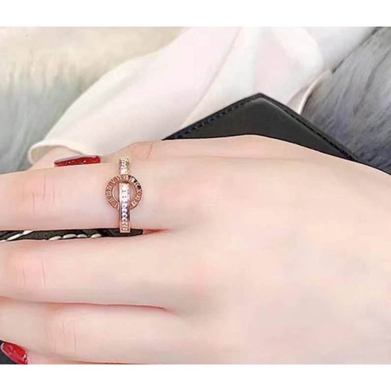 Cincin Titanium Mini Korea Wanita CK129 warna bisa untuk cincin kawin nikah fashion cocok pesta