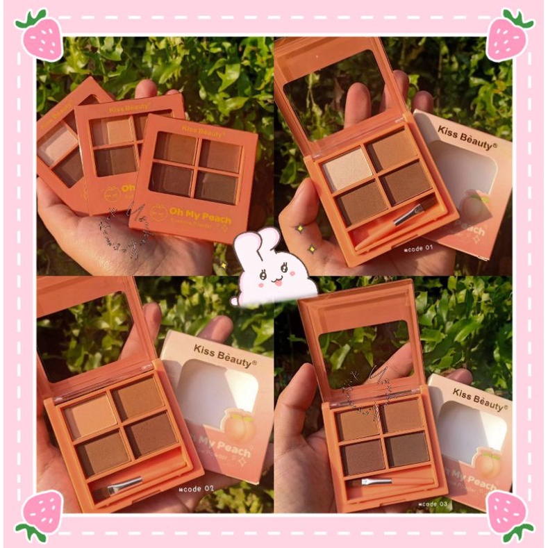 EYEBROW POWDER KISS BEAUTY+ PENSIL KB PERPCS NO. 89034