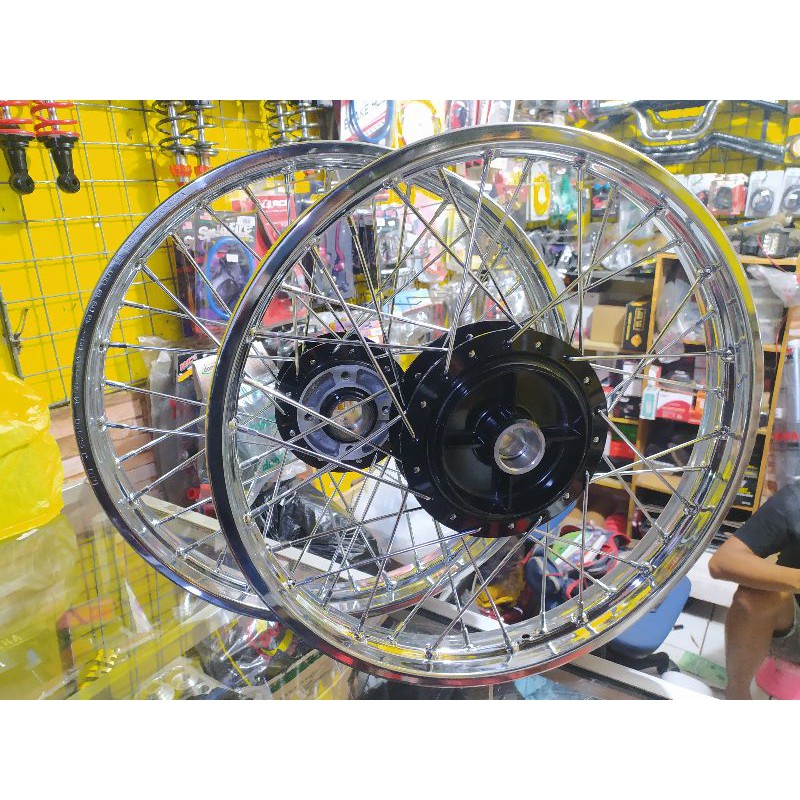 velg set wheel set velg rxking rx king original yamaha velg did rxking rxk yt115 original yamaha