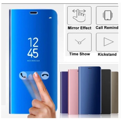 FLIP MIRROR Samsung A50 A30 A20 A10 A70 A80 A10s A20s A30S A50S M30S J4 J6 J8 View COVER Case