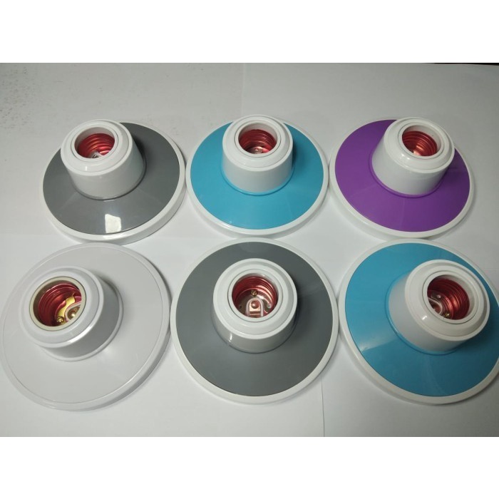 DPM - FITTING FITING PITING LAMPU TEMPEL PLAFON DUDUKAN LAMPU BULAT MP-100