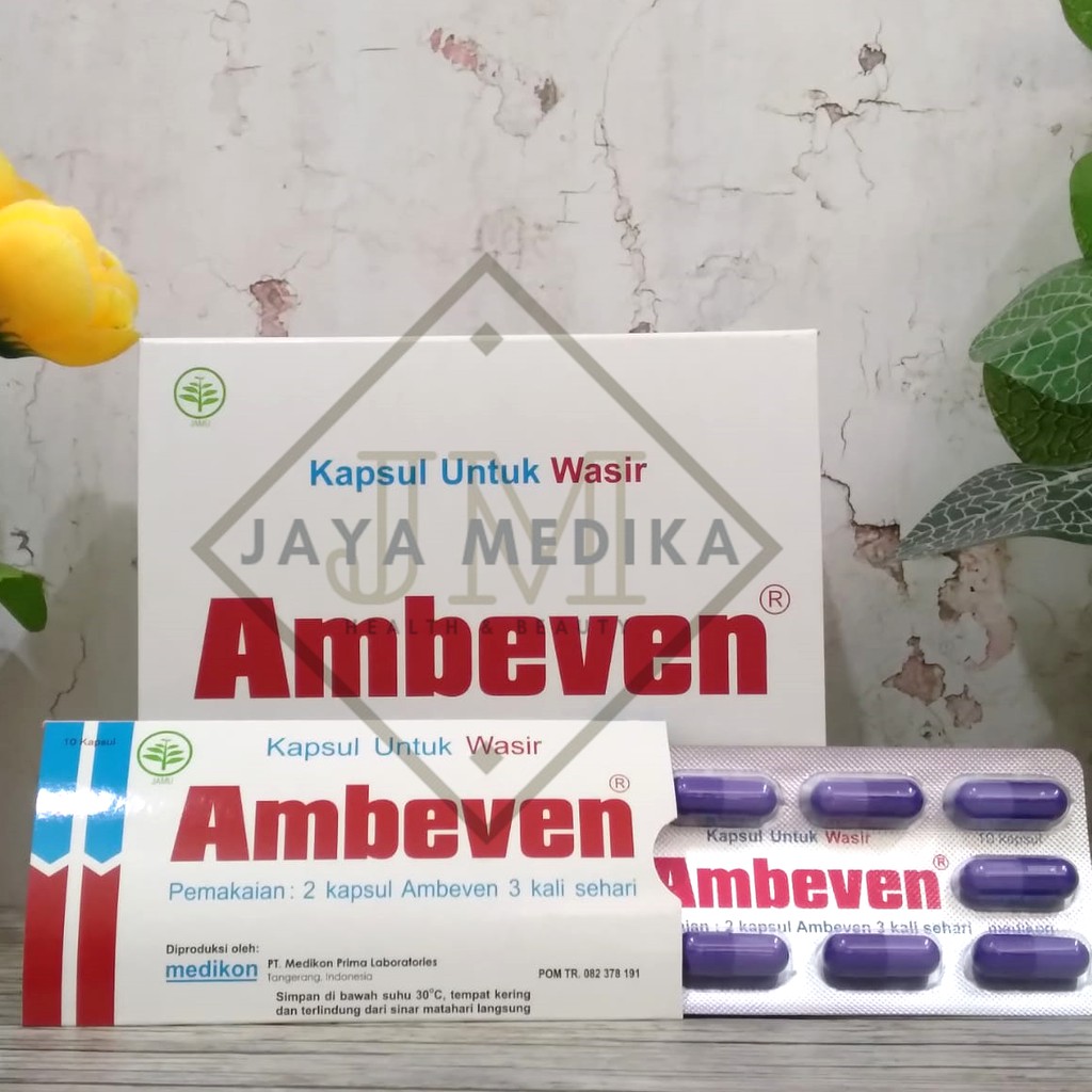 Ambeven 1 Strip Isi 10 Kapsul