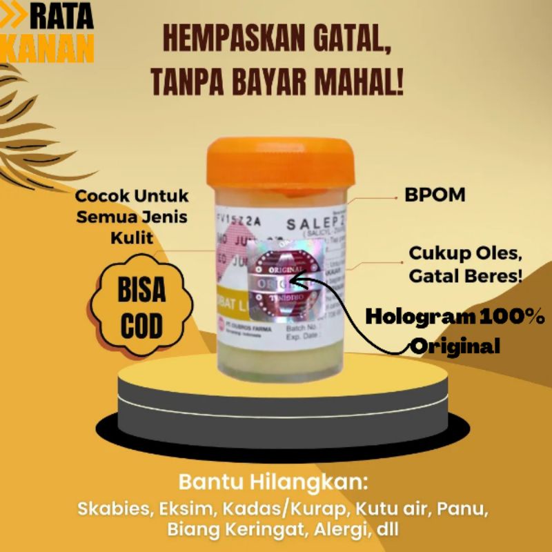 Jual BPOM Salep Gatal Zwafel 24 Orginal Obat Gatel Selangkangan Skabies ...