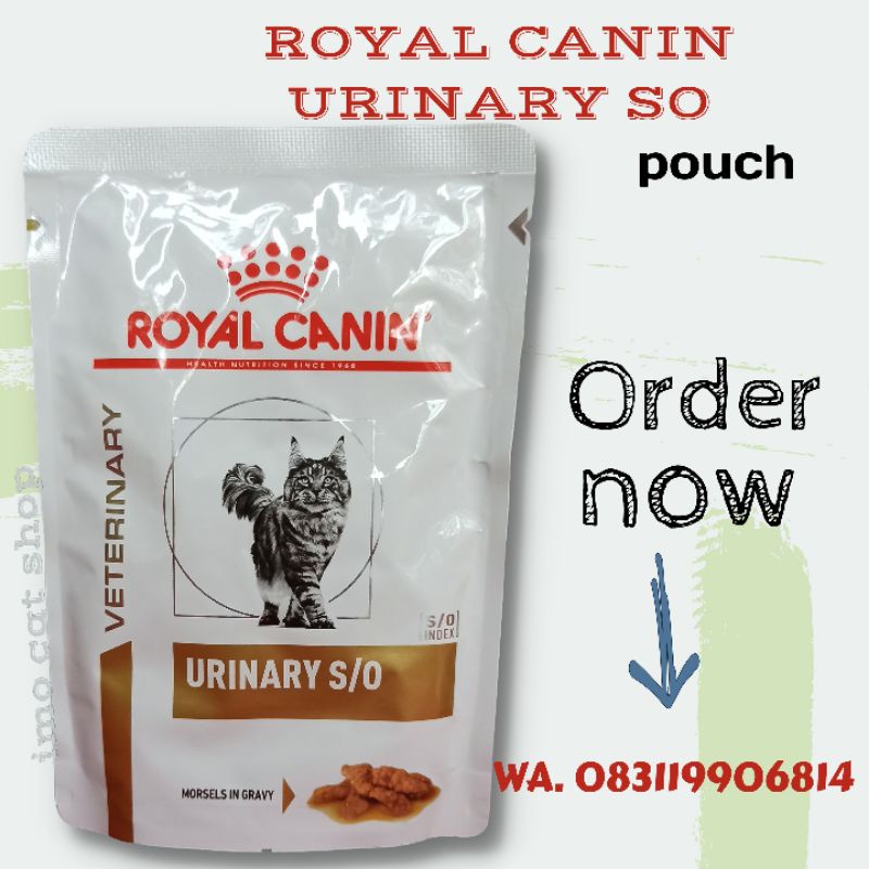 royal canin urinary pouch so