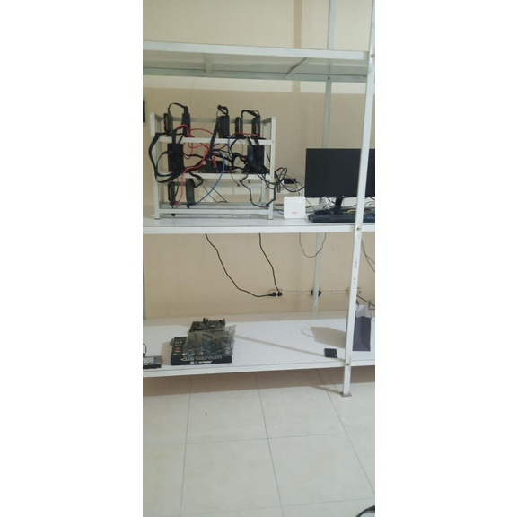 mining rig 1 set vga gtx 1660 super /1660ti / rtx 2060 sebulan dapat 1-2jt tinggal colok listrik