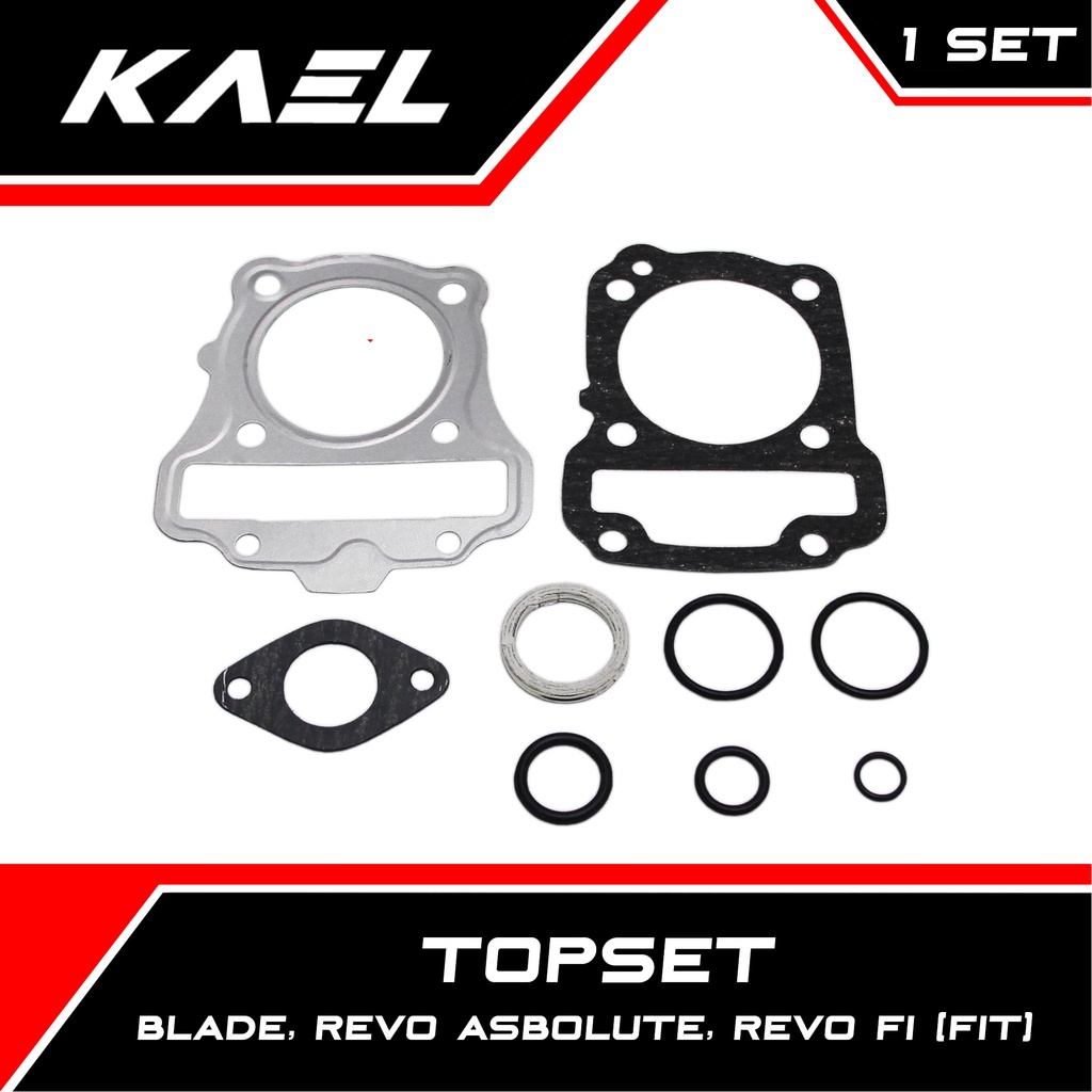 Topset Honda Blade &amp; Revo Absolute &amp; Revo FI-Fit-F1 Top Set Gasket-Paking-Packing Kit