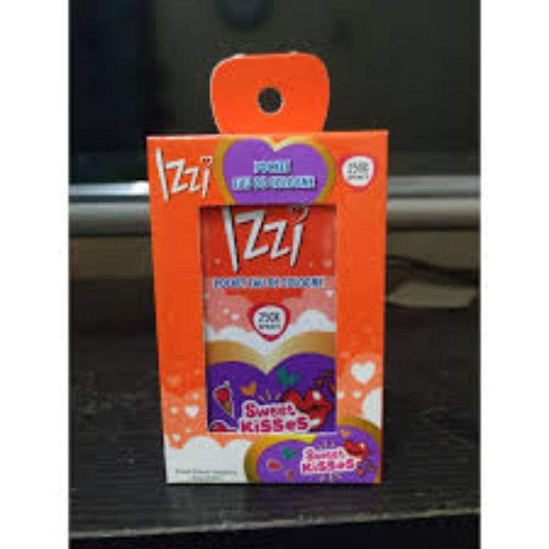 IZZI Eau De Cologne Pocket Parfum Wanita SWEET KISSES 18ml